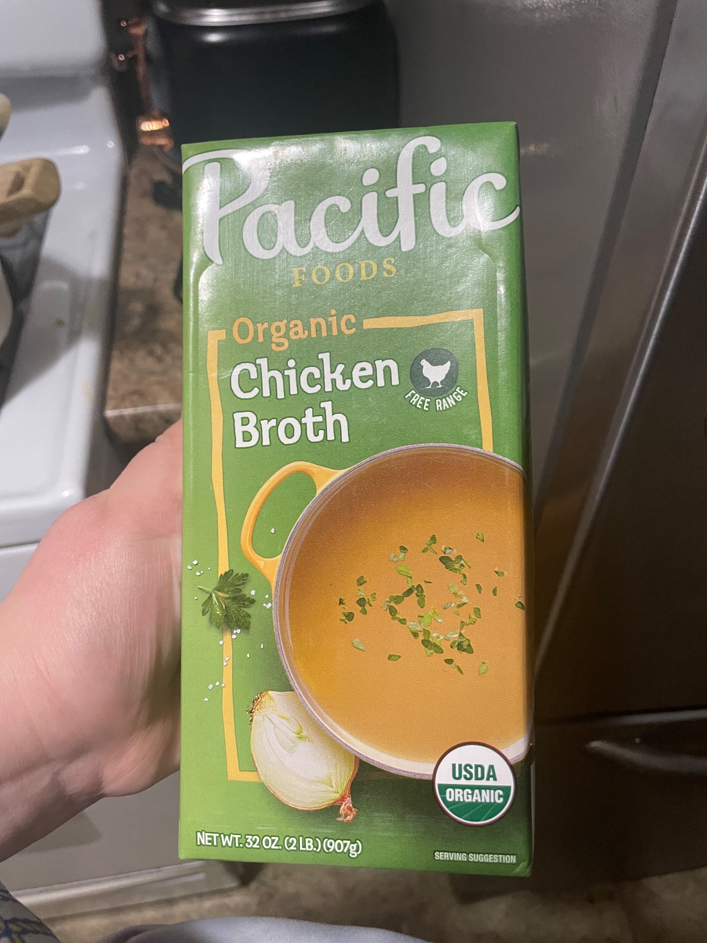 Pacific Foods 有機チキンスープ 鶏肉スープ 32 オンス - Weee!