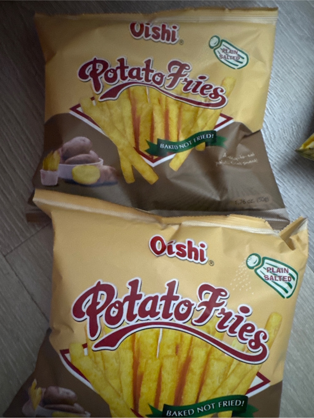 Oishi フライドポテト 塩味 50 グラム - Weee!
