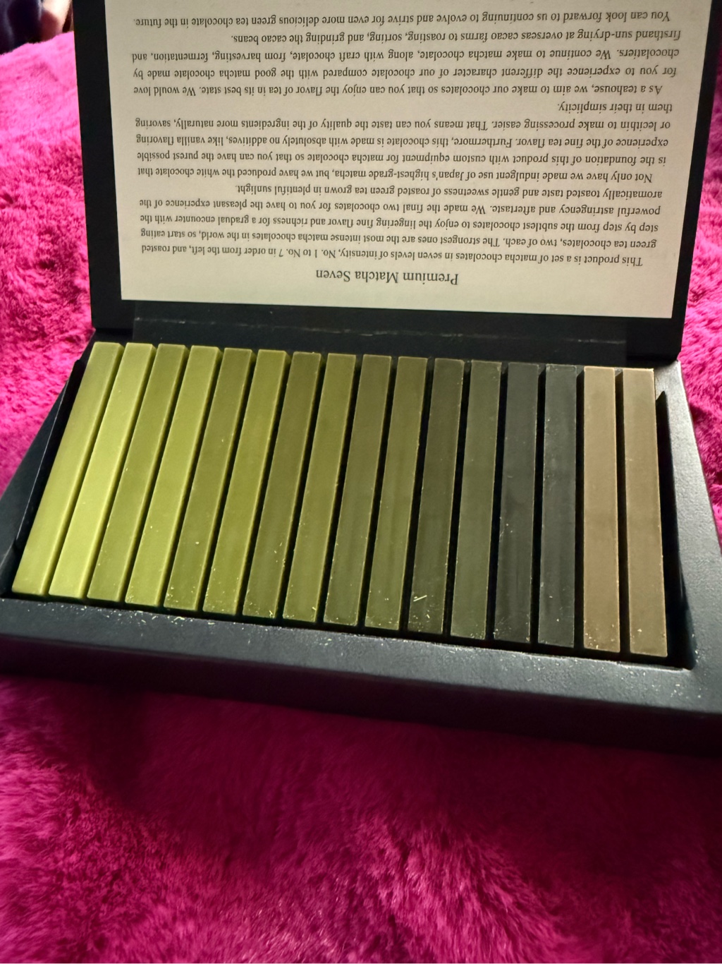 Premium MATCHA 7 8種各2本入りスティック 1 box - Weee!