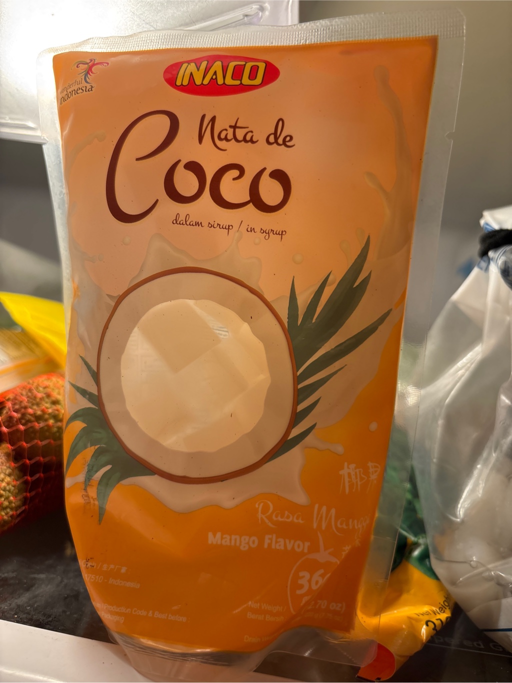 INACO ナタデココ マンゴー風味 - Weee!