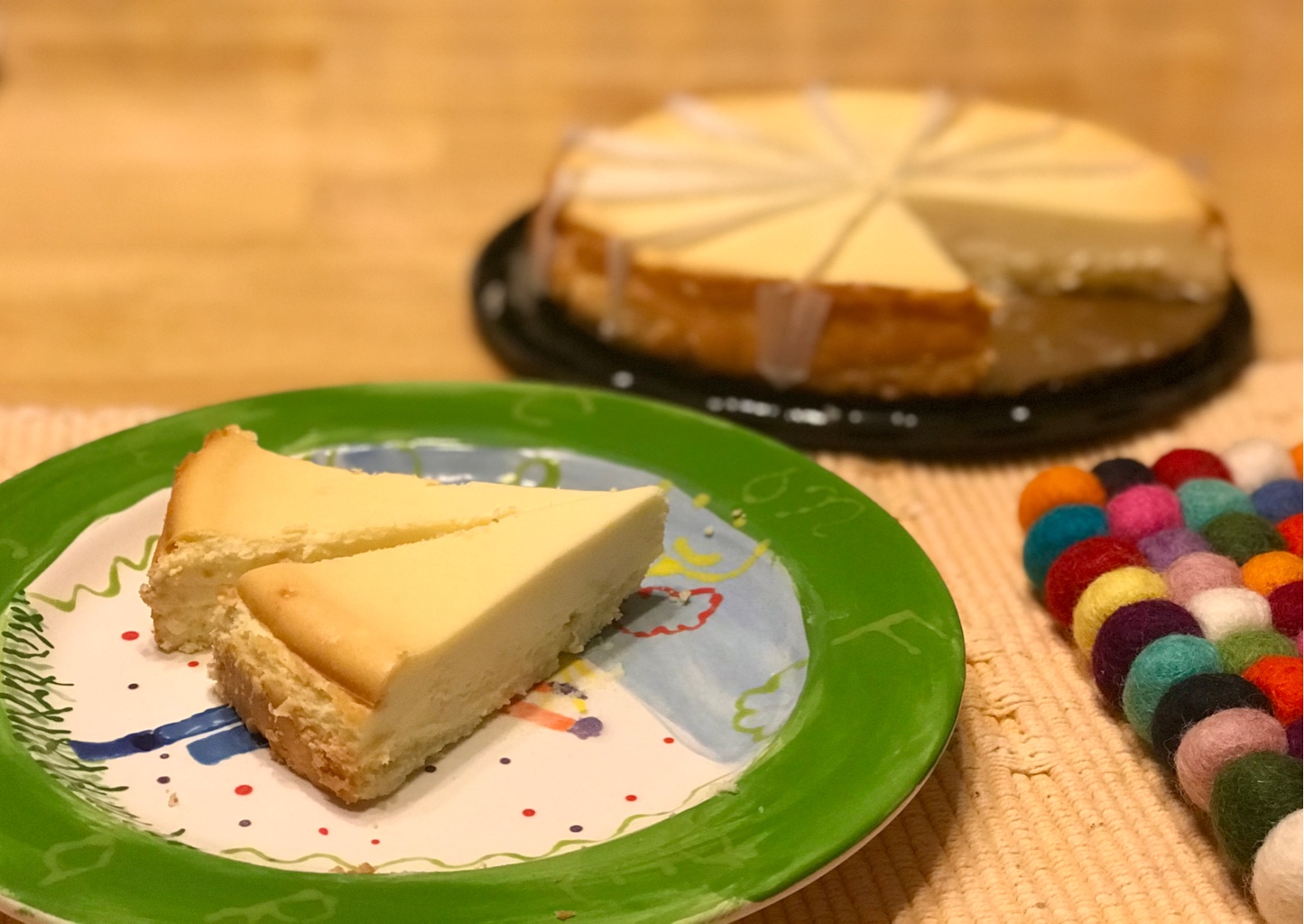 冷凍チーズケーキ ライチ味 8インチ - Weee!