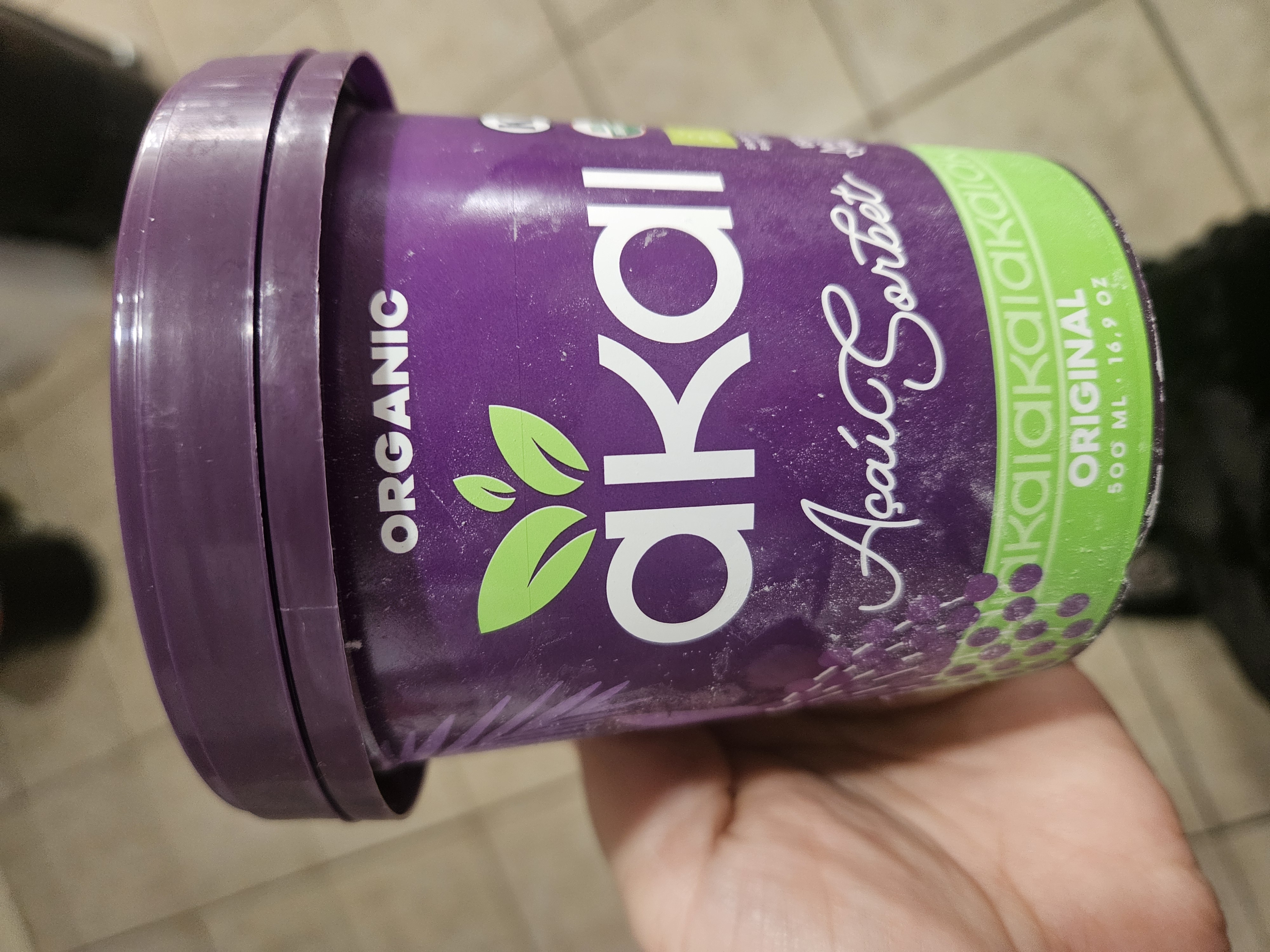 Get Akai Açai Sorbet 500 ml Delivered | MásGusto Latino Market