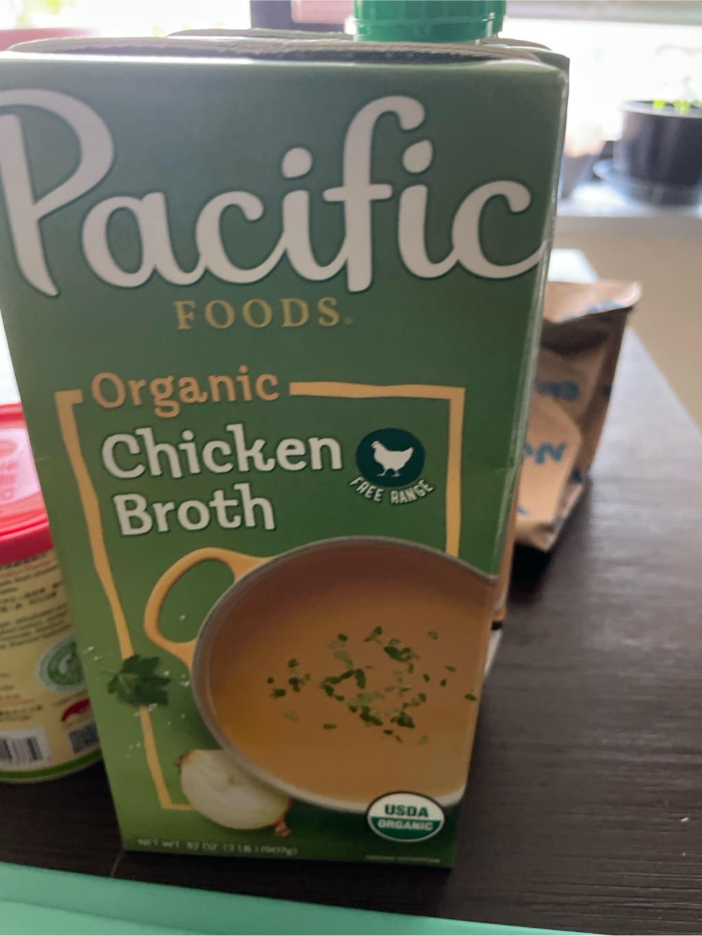 Pacific Foods 有機チキンスープ 鶏肉スープ 32 オンス - Weee!