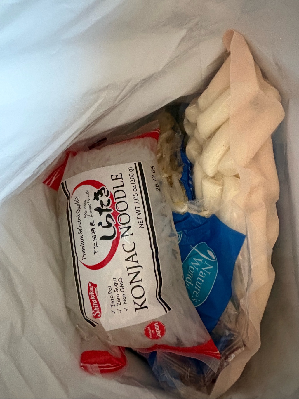 下仁田特産 しらたき 糸こんにゃく 白 200g 7.05 オンス - Weee!