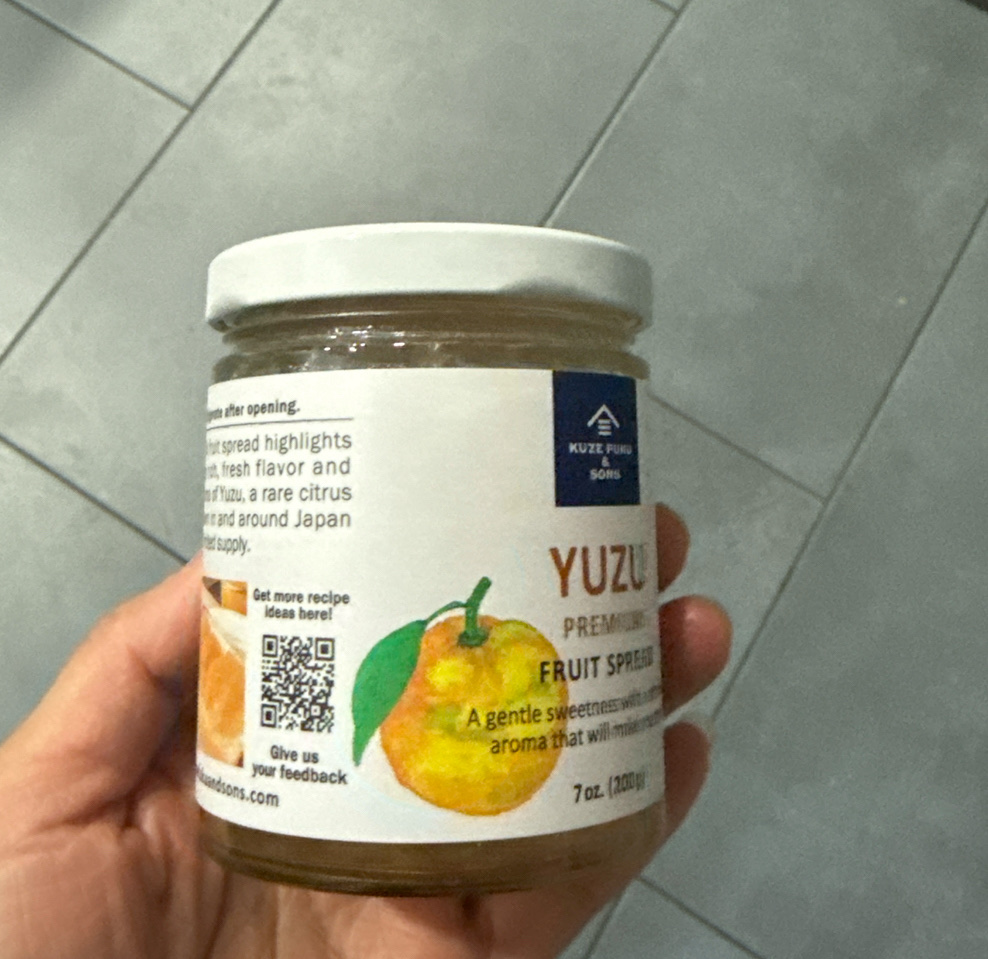 Get Kuze Fuku & Sons Yuzu Fruit Spread 7 oz Delivered | Weee