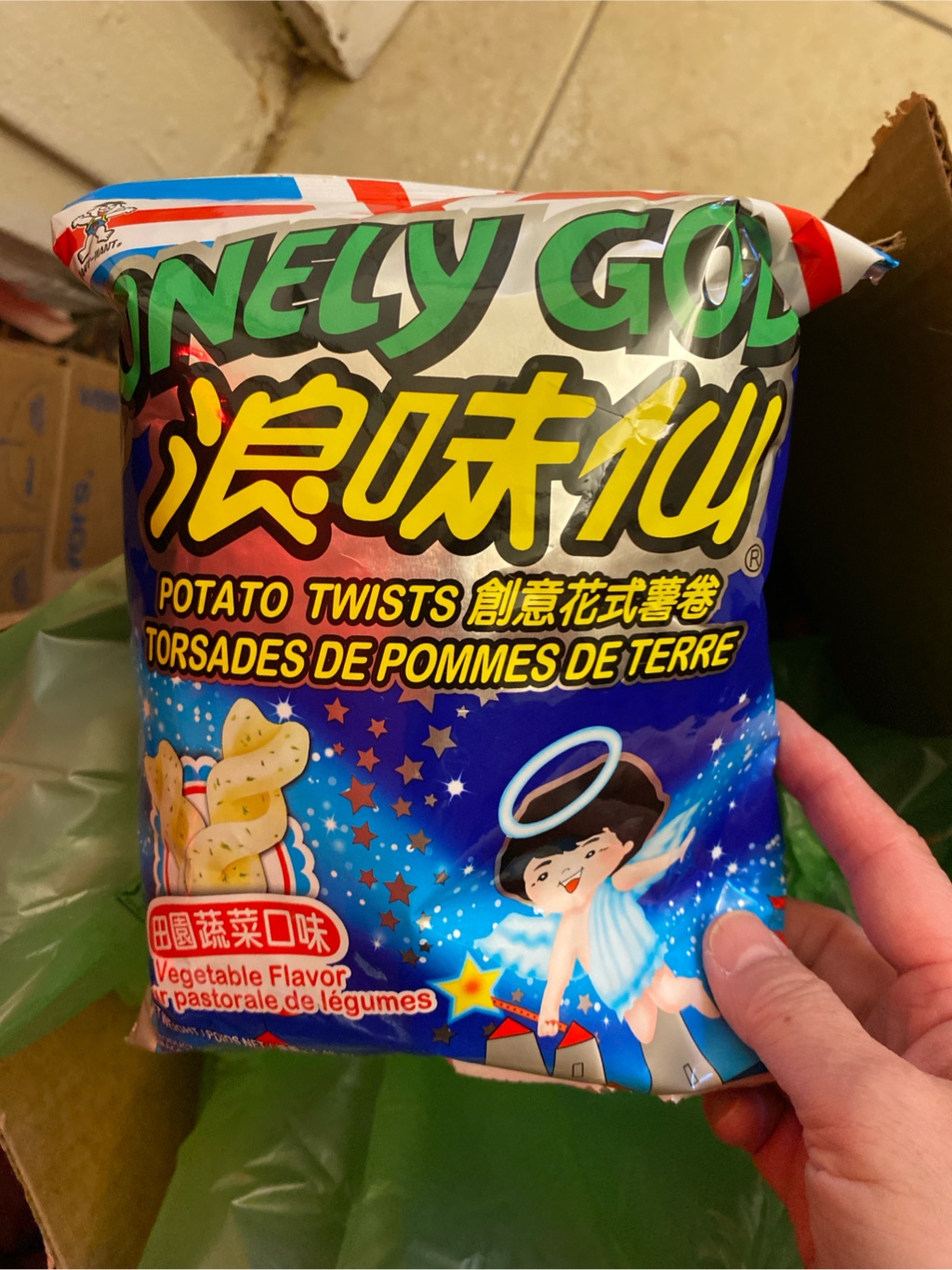 旺旺浪味仙创意花式薯卷田园蔬菜口味- Weee!