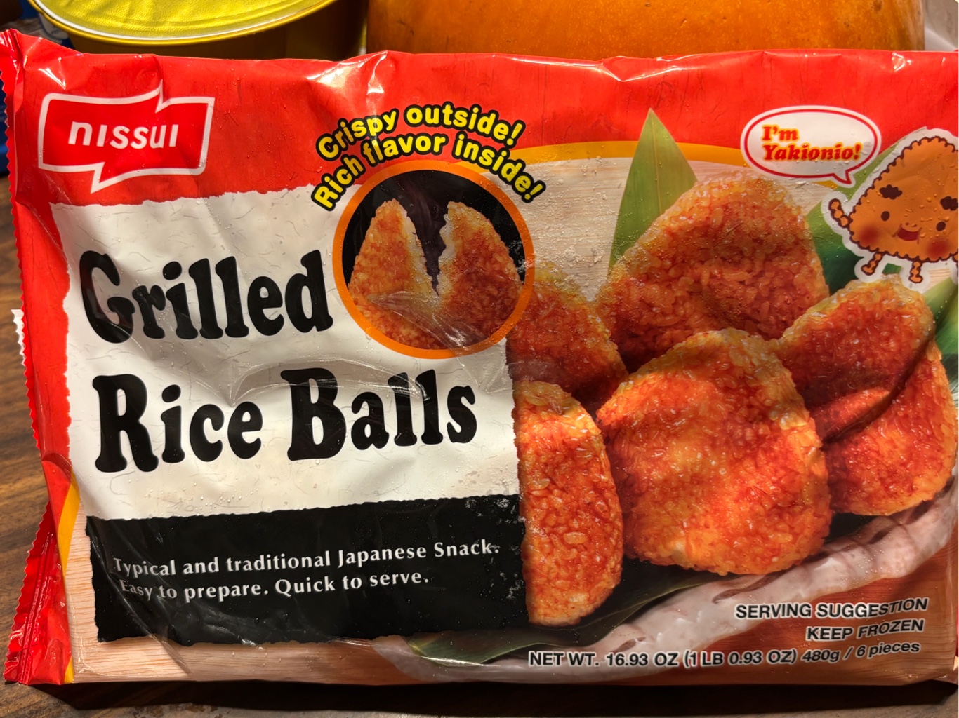 Get Nissui Grilled Rice Balls 6P, Frozen 480 g Delivered | Weee