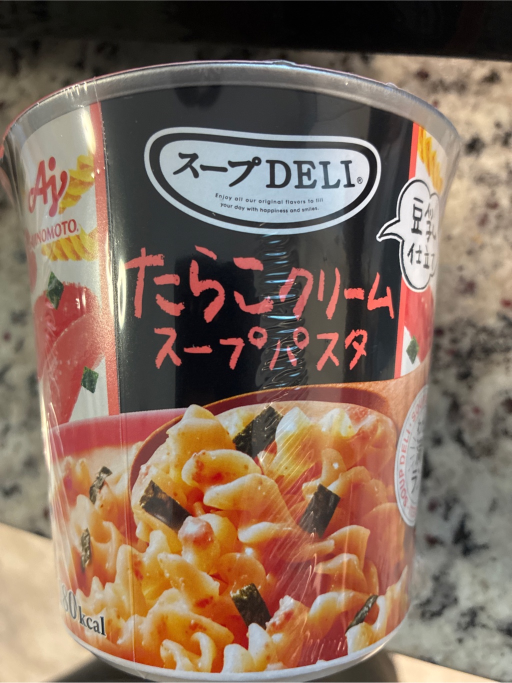 味の素 スープDELI たらこクリームスープパスタ 44.2 グラム - Weee!
