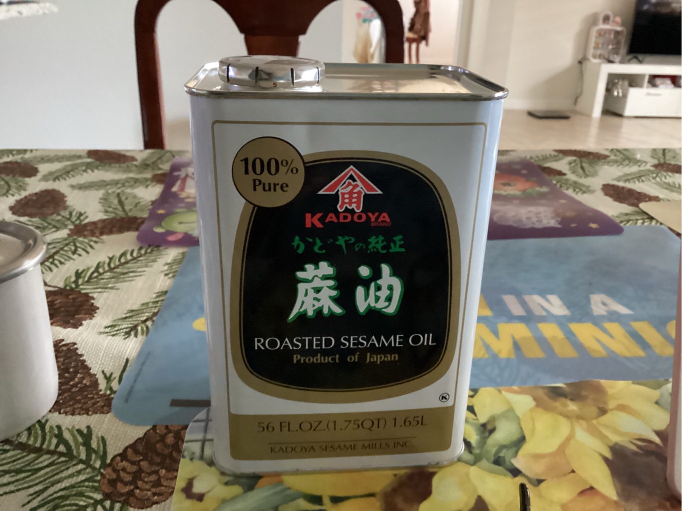 八角純淨上等麻油56 FL.OZ. 1656 毫升- Weee!