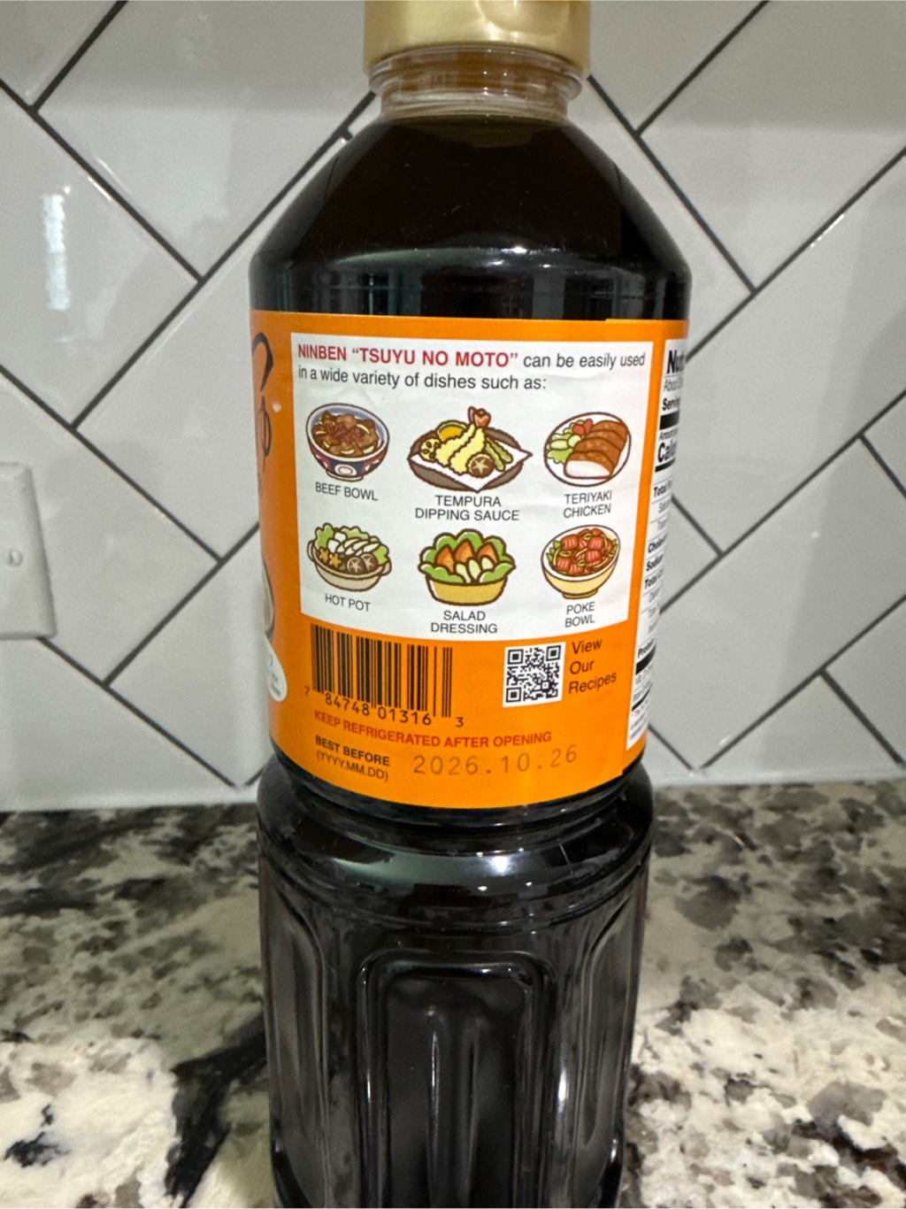 にんべん つゆの素 3倍濃縮 1000ml 33.8 fl.oz - Weee!