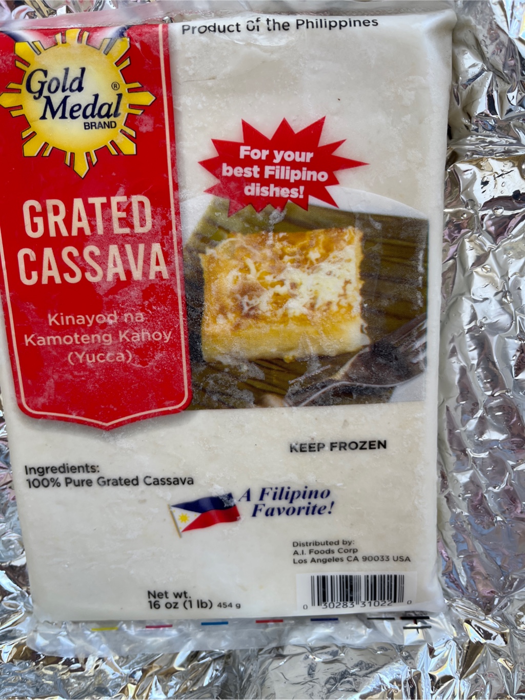 Get Gold Medal Grated Cassava, Frozen 16 oz Delivered | Weee