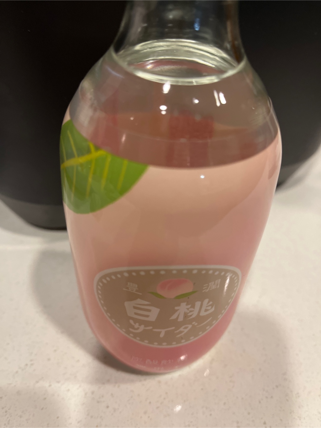 友桝 豊潤白桃サイダー - Weee!