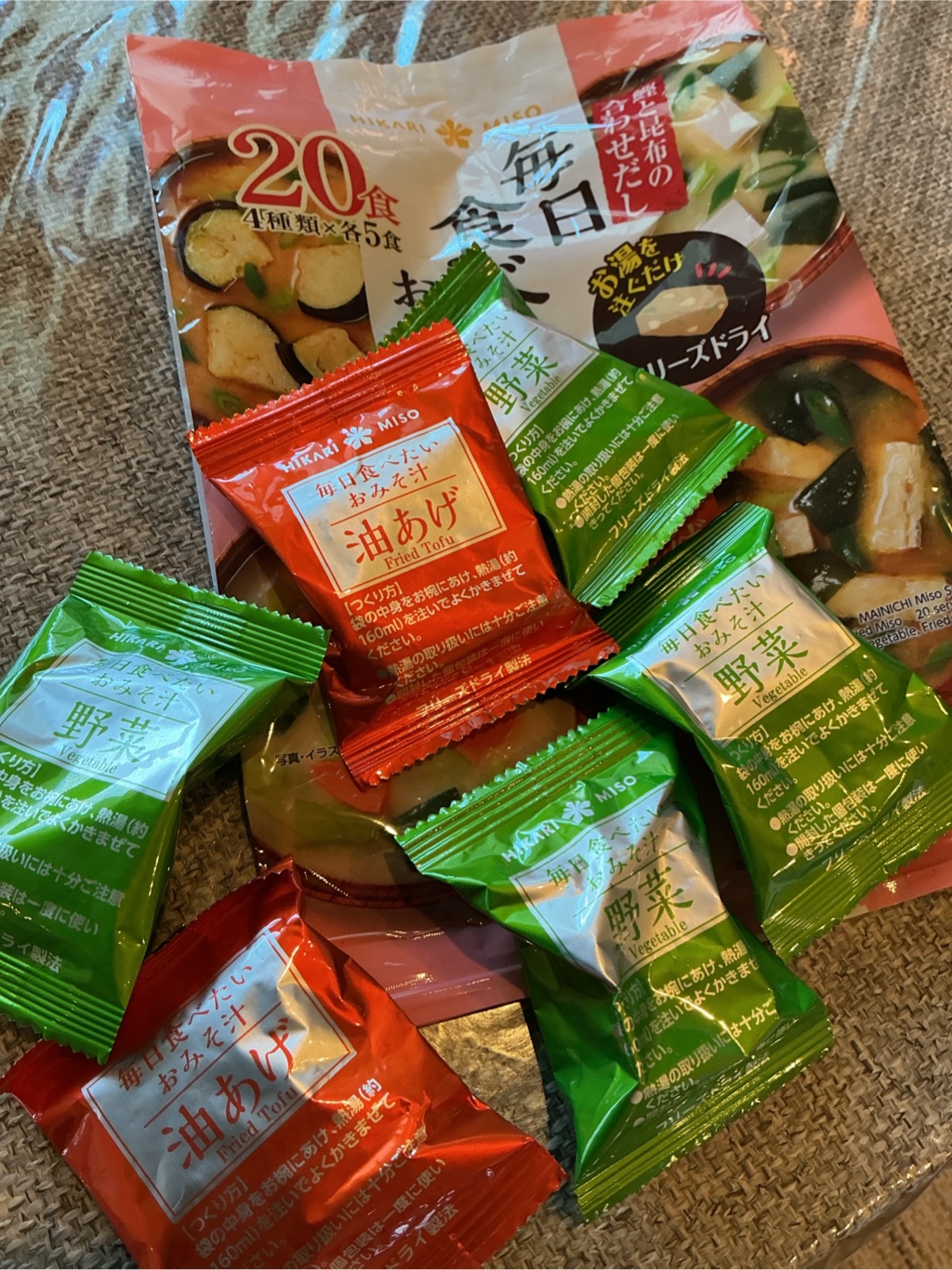 毎日食べたいお味噌汁 フリーズドライ 20食入り 5.7 オンス - Weee!