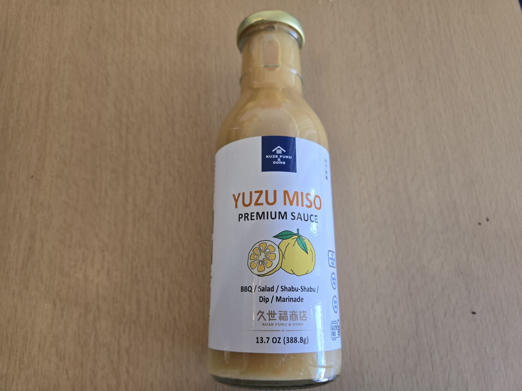 久世福商店 ゆず味噌ドレッシング 11.8 fl.oz - Weee!