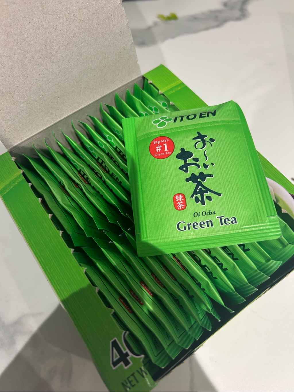 伊藤園 おーいお茶 緑茶 40袋入り 0.07 オンス*40 パック - Weee!