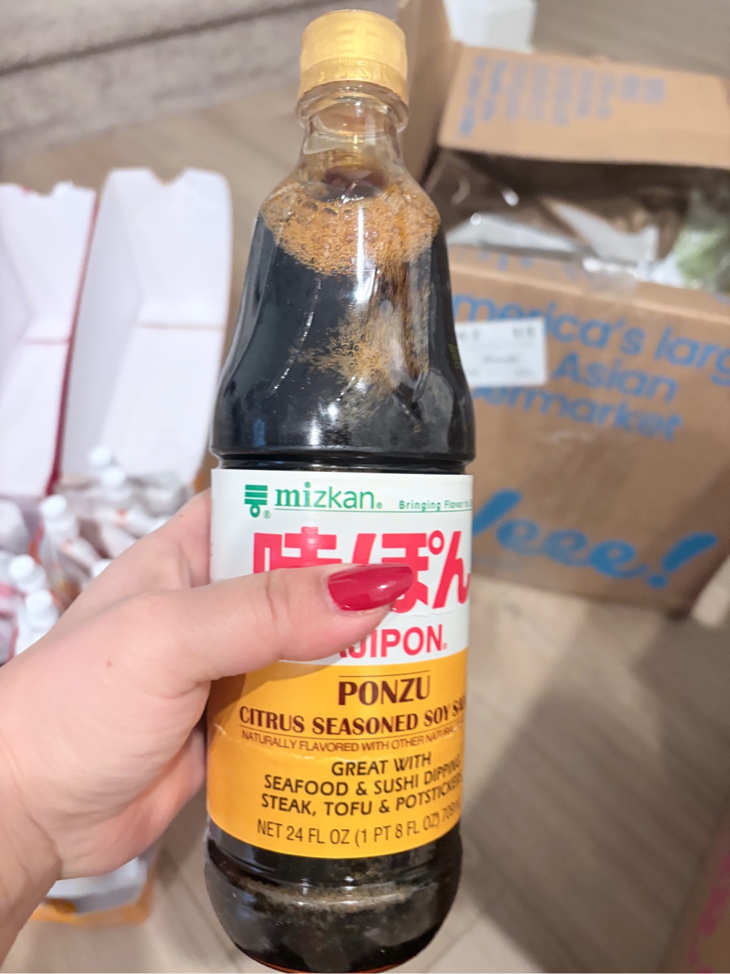 ミツカン 味ぽん 味付けポン酢 710ml 24 オンス - Weee!