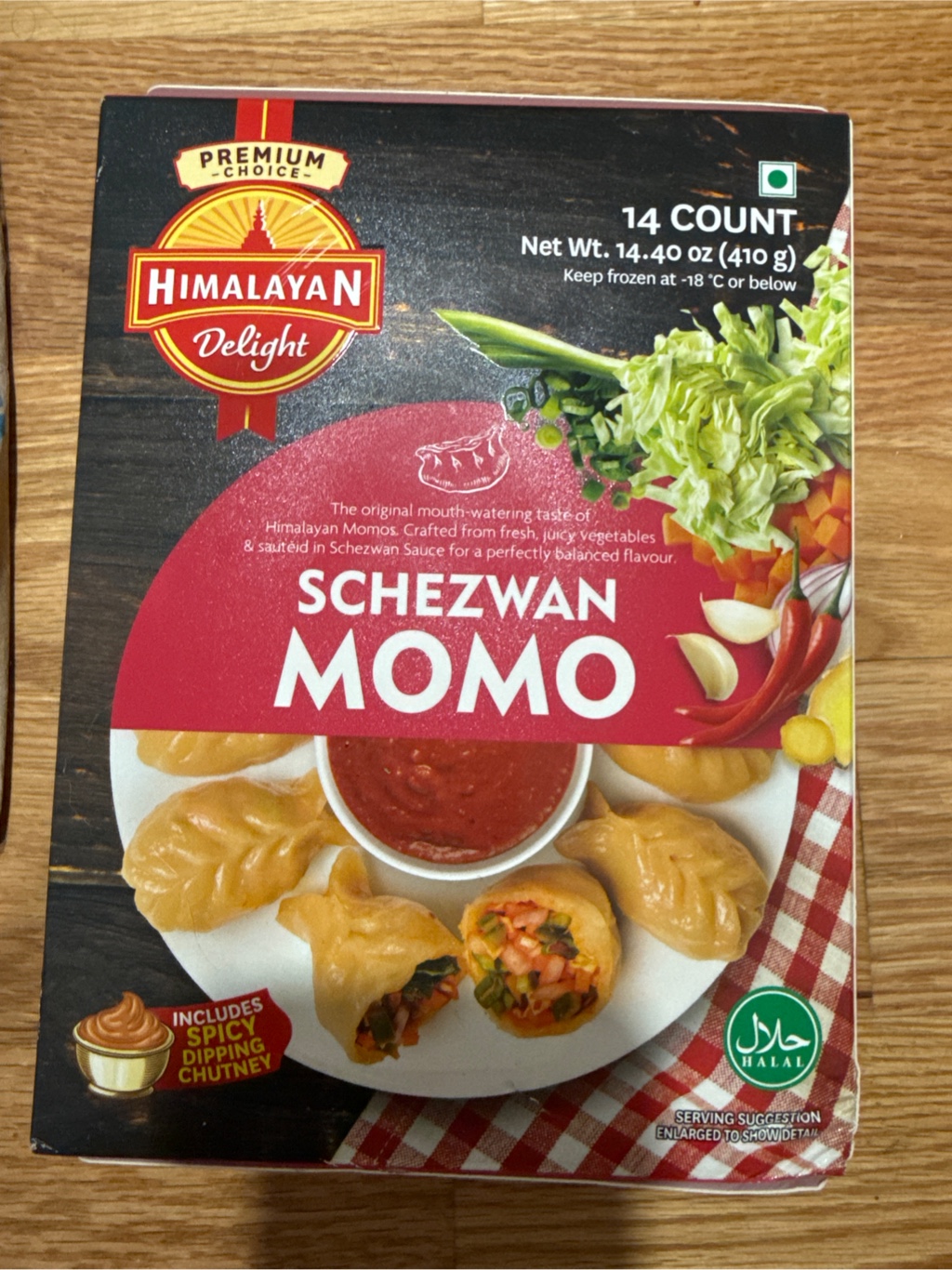 Get Himalayan Delight Schezwan Momo 14.4 oz Delivered | Weee