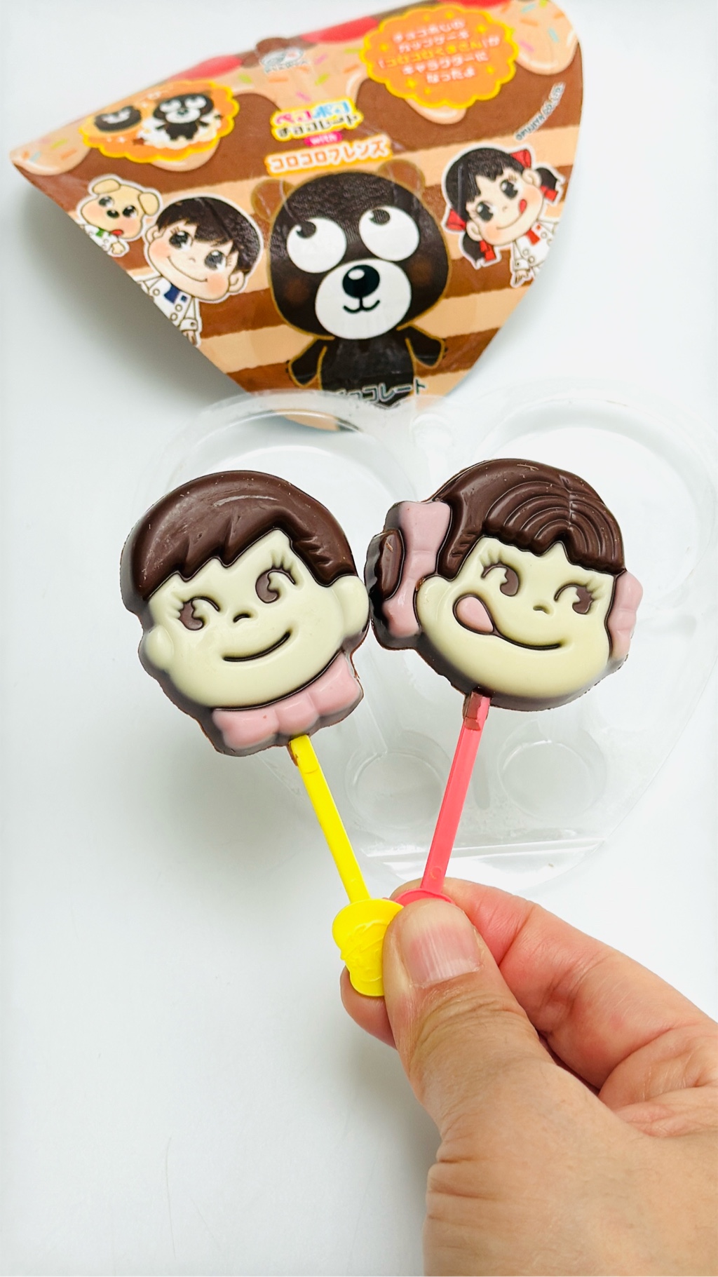 Get Fujiya Peko Poko Chocolatey Lollipop Delivered | Weee! Asian