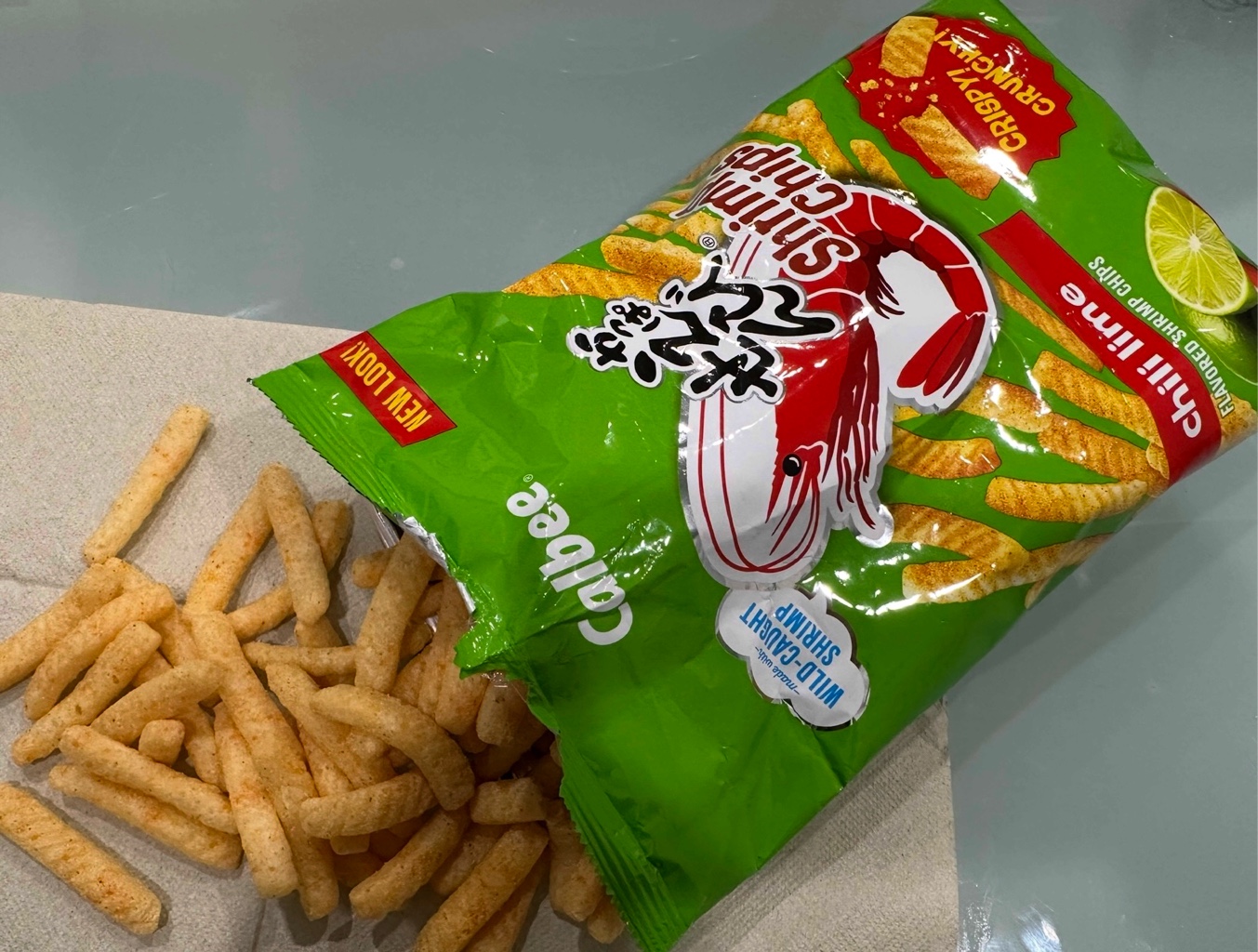 カルビー かっぱえびせん チリライム味 3.3 オンス - Weee!