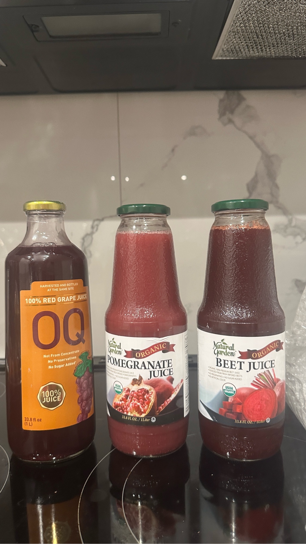OQ 100% Red Grape Juice 1000 ml(ミリリットル) - Weee!
