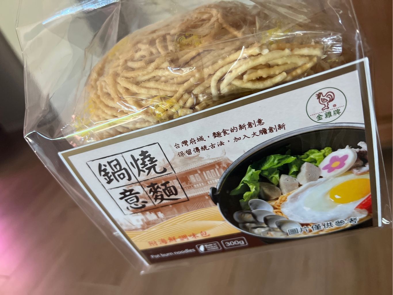 azumi8282ページ金雞牌鍋燒意麵（なべやきいーめん) 60g✖️5袋 金雞牌鍋燒意麵附海鮮調味包5包300 克- Weee!