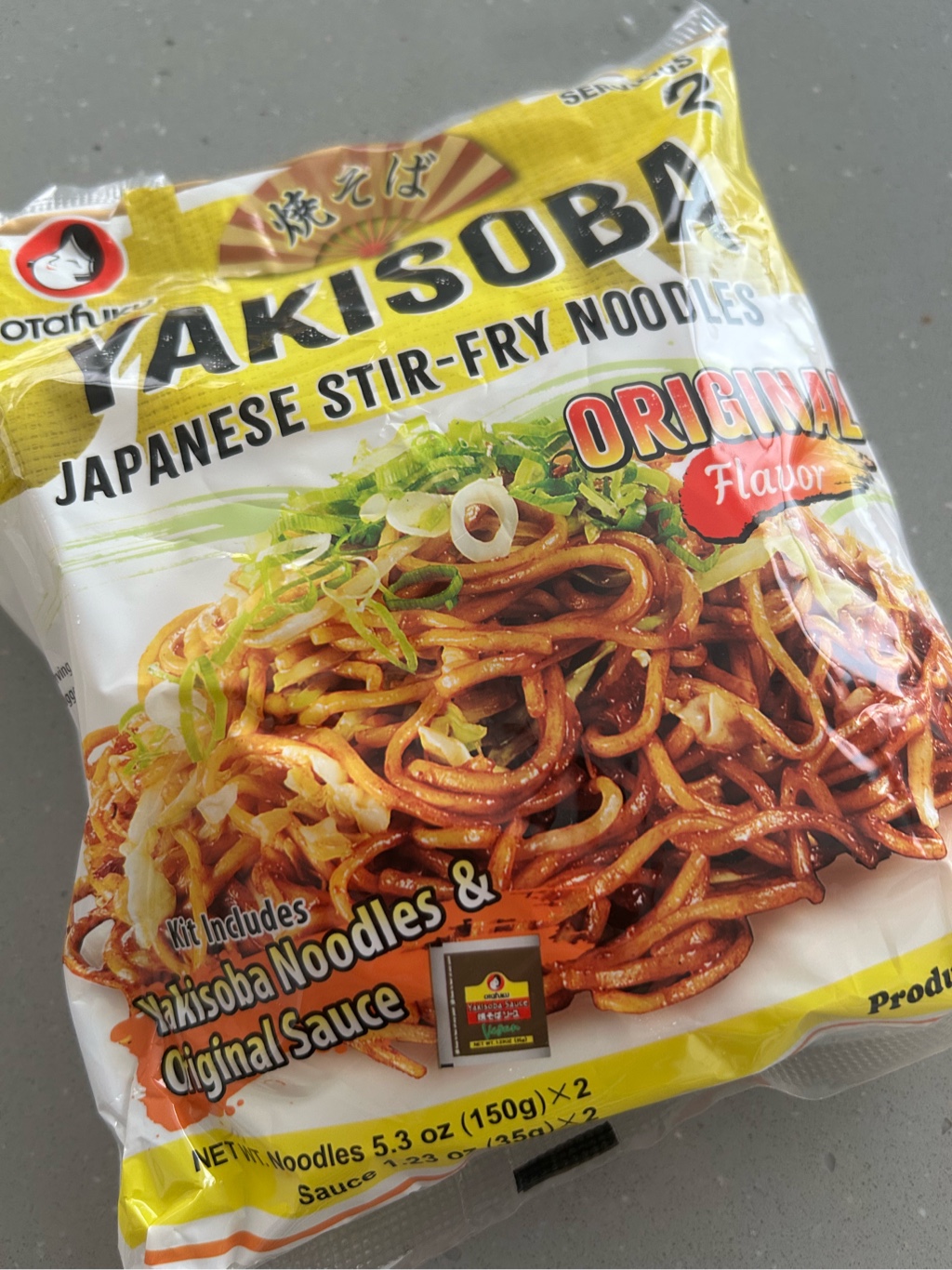 オタフク 焼きそば（2人前） 13.05 オンス - Weee!