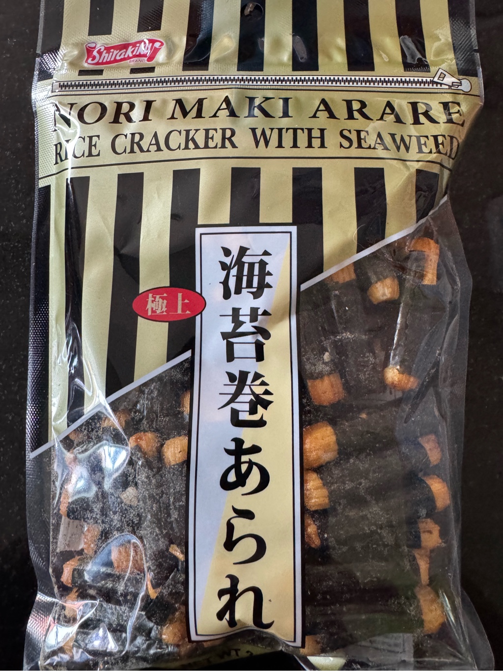 Shirakiku 海苔巻あられ - Weee! Shirakiku 海苔巻あられ - Weee!