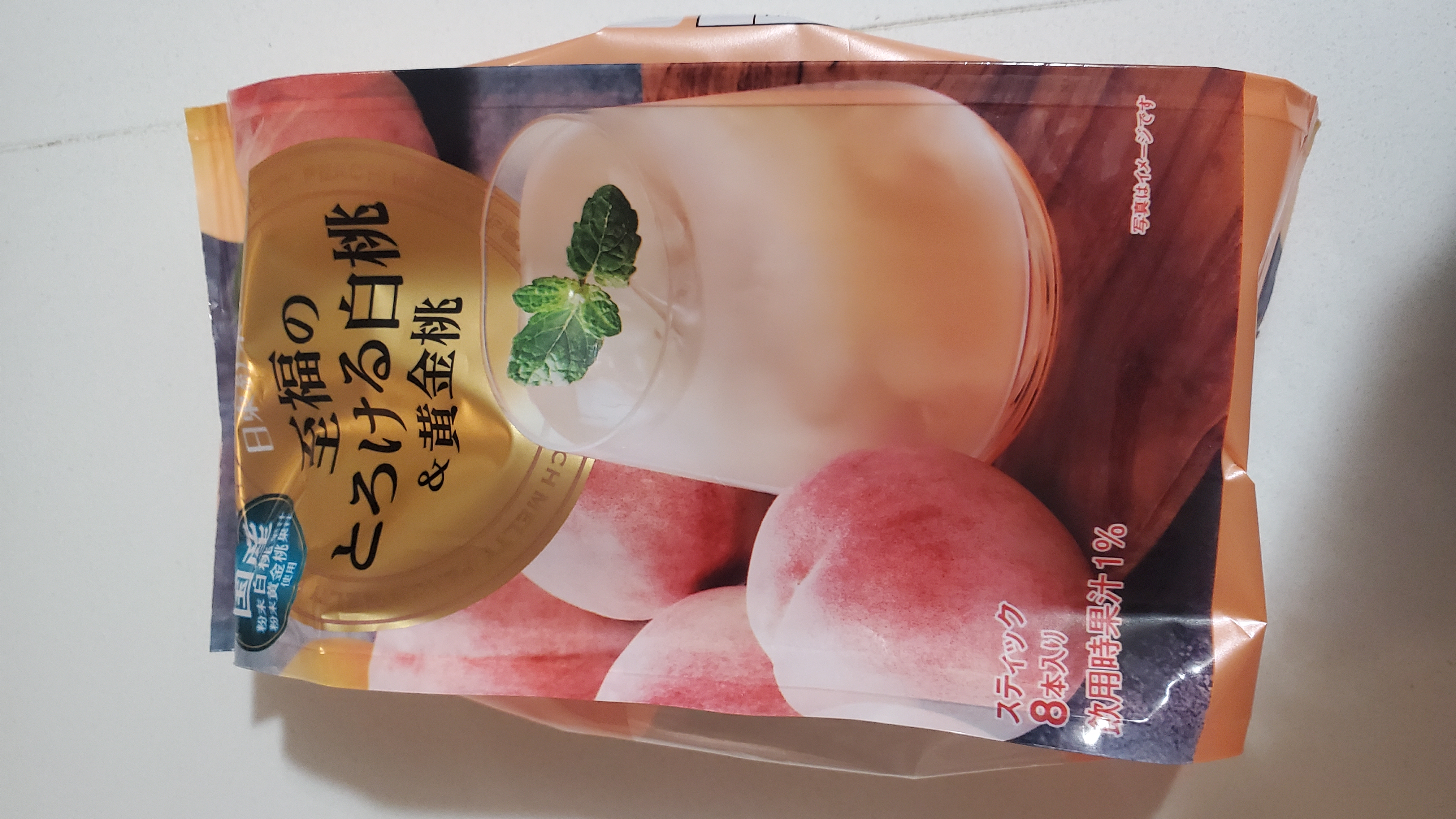 三井農林 至福のとろける白桃＆黄金桃 88 g - Weee!