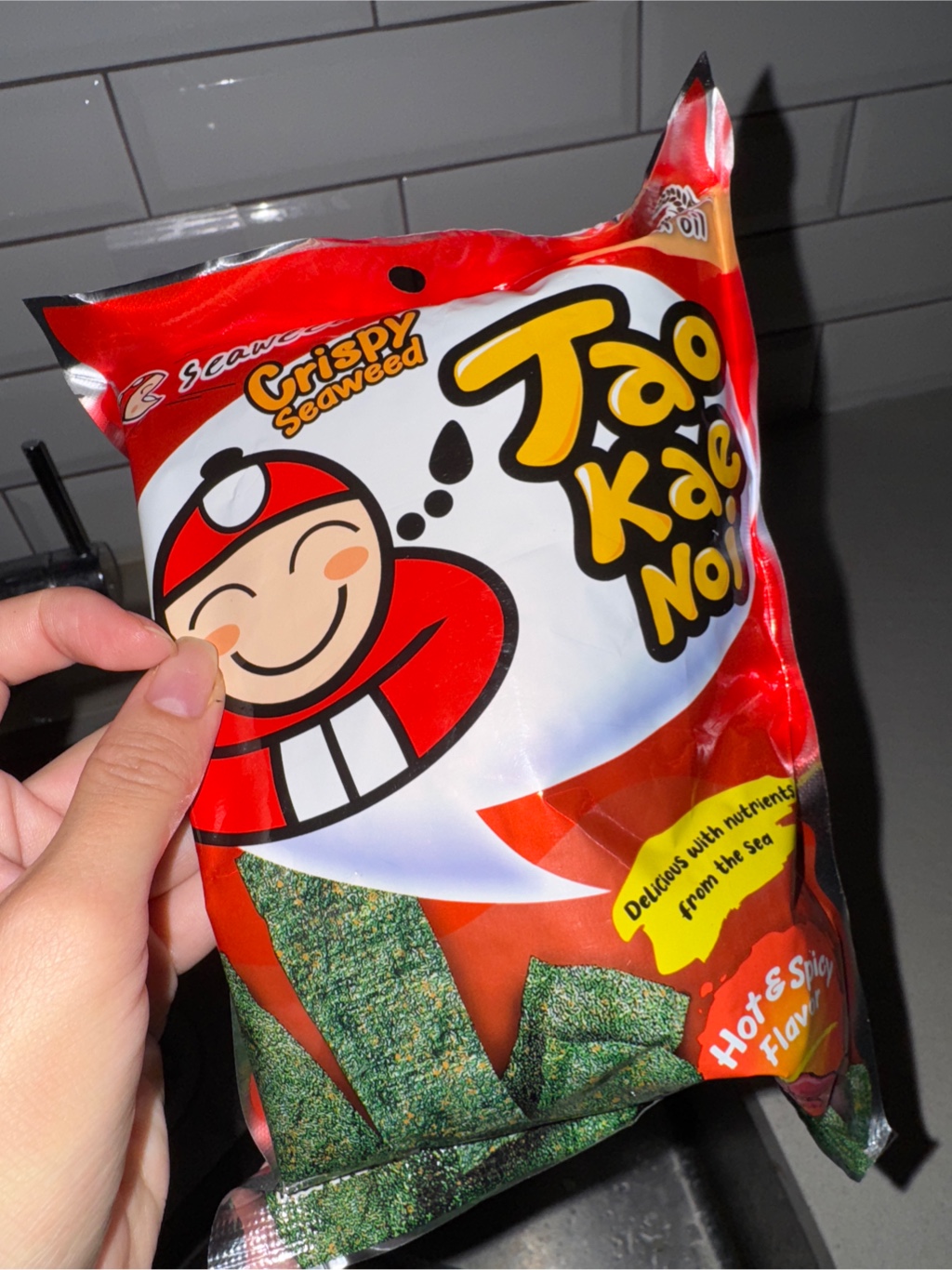 Tao Kae 厚切り海苔 辛口味 - Weee!