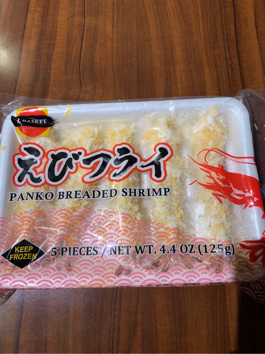 J-Basket えび フライ 5尾入り - Weee!