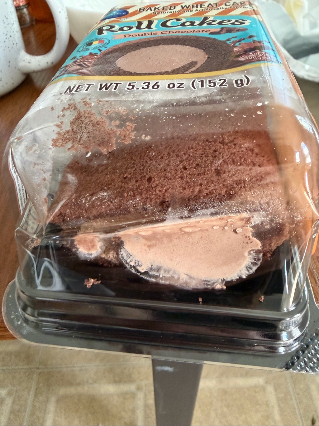 モンテール ロールケーキ ダブルチョコレート カット済み 5個入 5.36