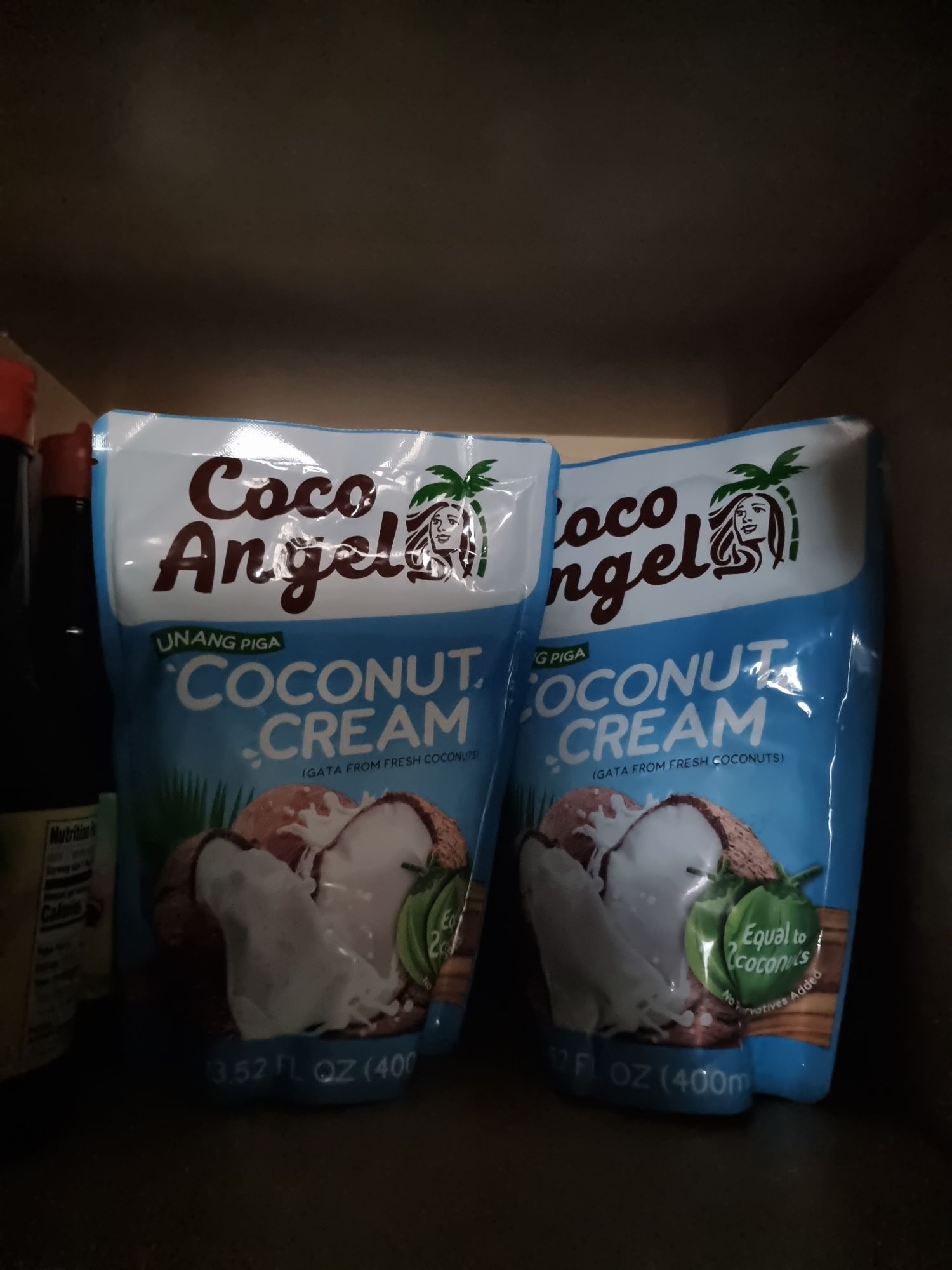 Get Coco Angel Coconut Cream (Unang Piga) 400 ml Delivered | Weee