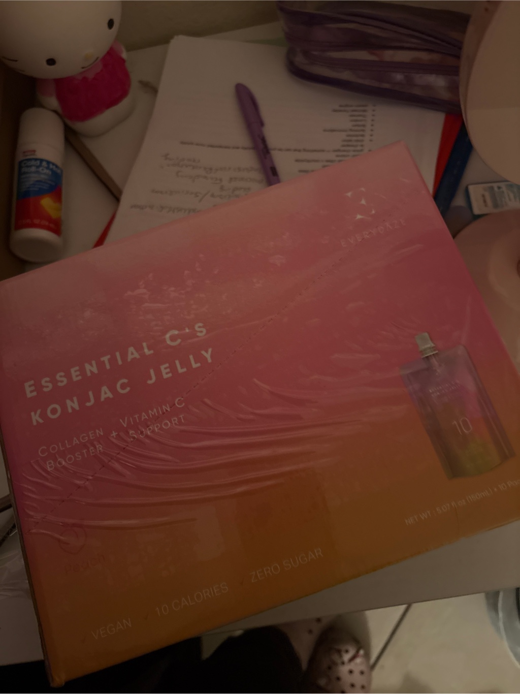 EVERYDAZE エッセンシャルC's コラーゲン＋ビタミンC こんにゃくゼリー