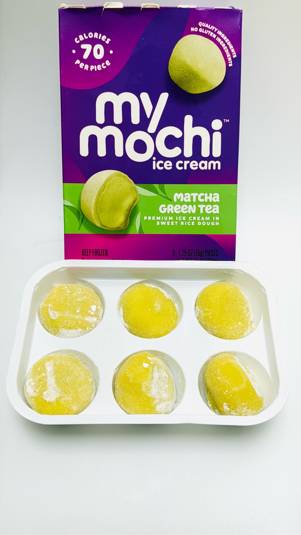 Get My Mochi ice cream Matcha Green Tea 7.5 oz Delivered | Weee