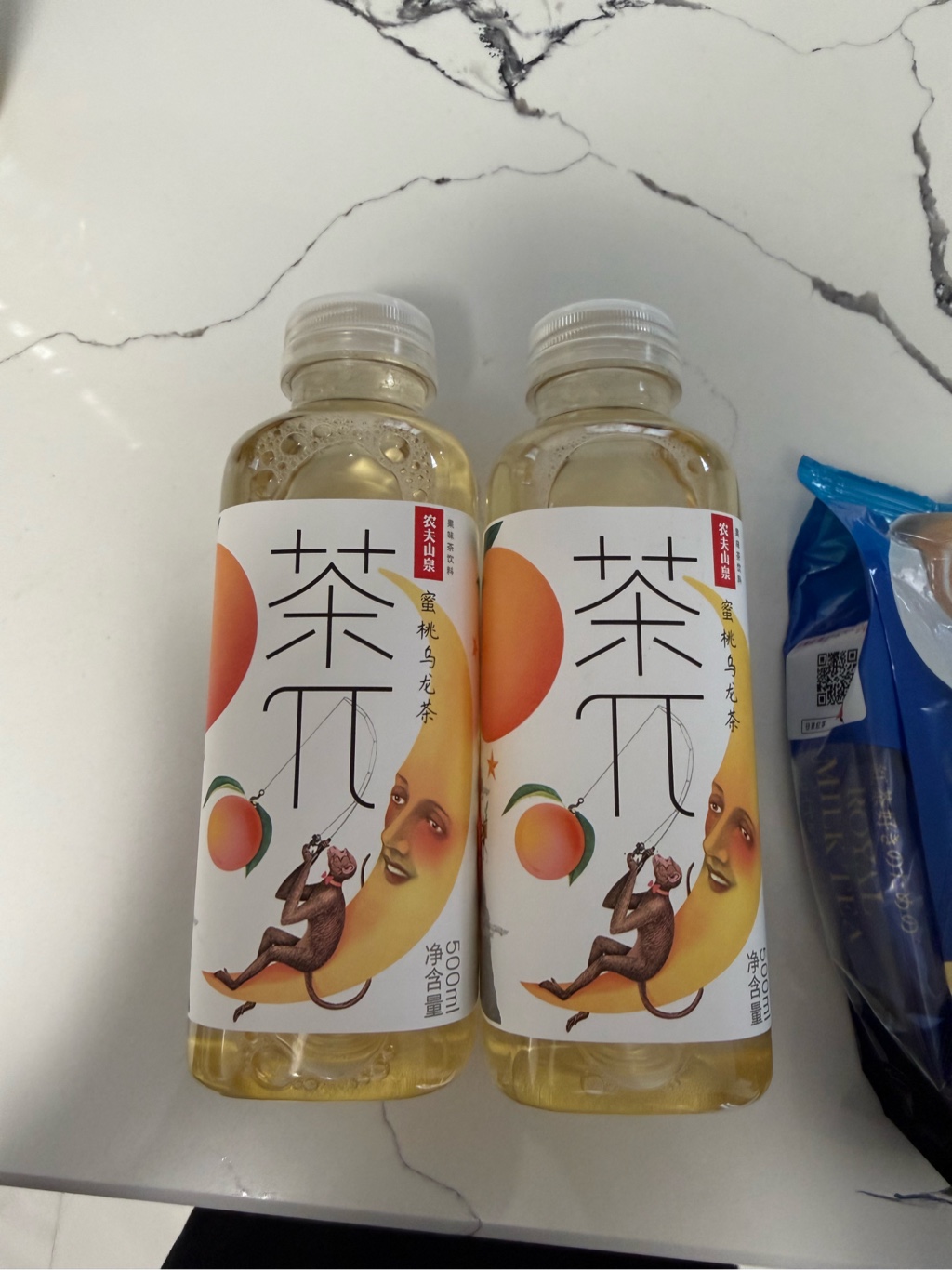 Get Nongfu Spring TEA PI Peach Oolong Tea 500 ml Delivered | Weee