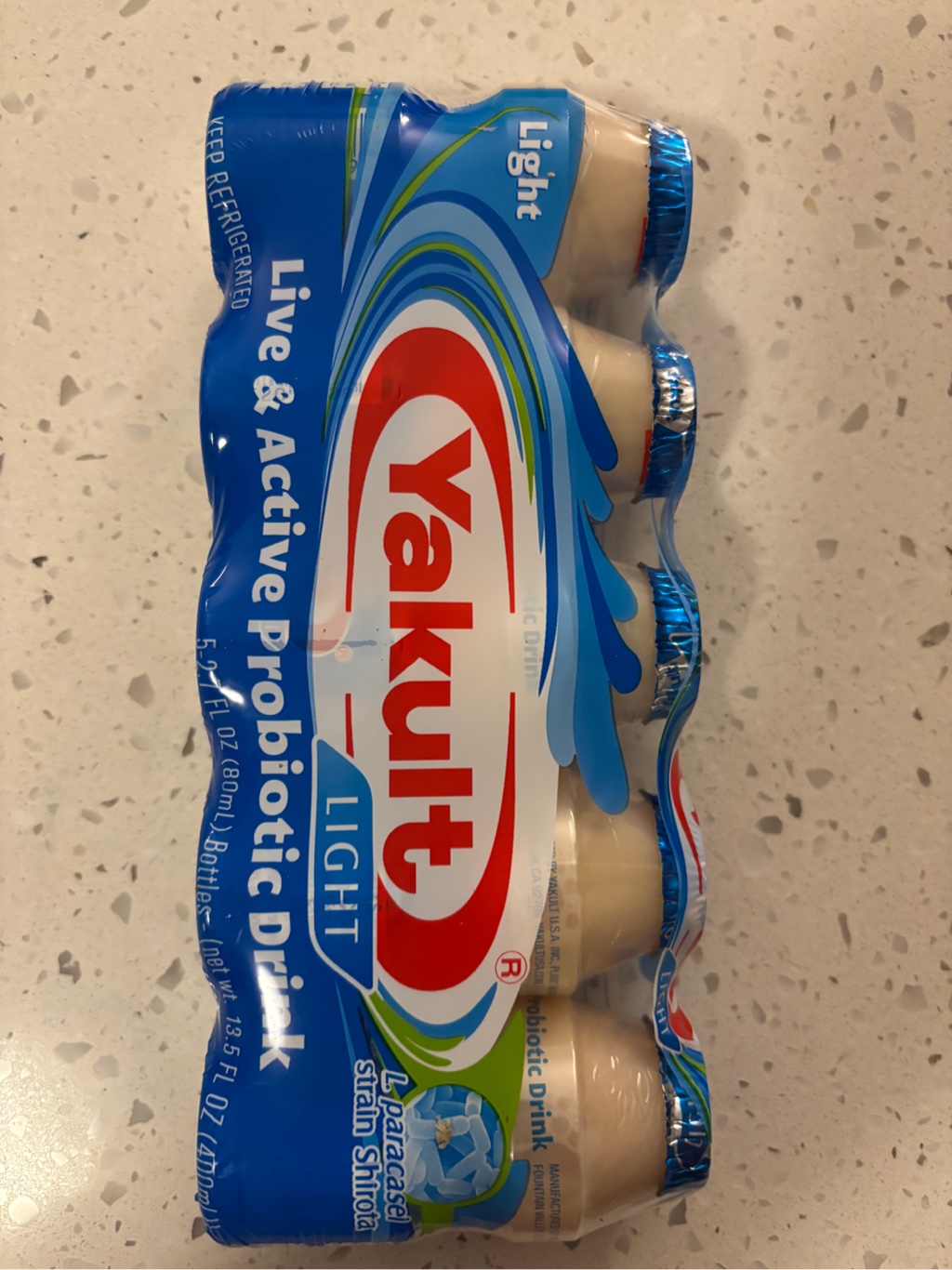 Yakult ヤクルトライト 5本パック 2.7 fl.oz*5 本 - Weee!