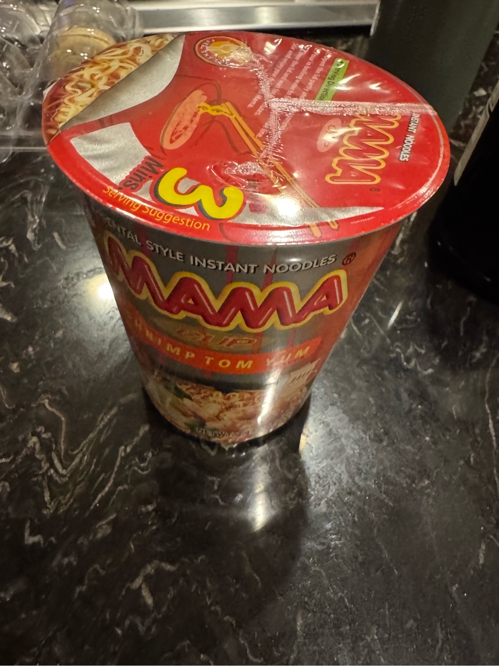 Mama インスタントラーメン カップ麺 ムヤムクンエビ味 2.47 オンス*6