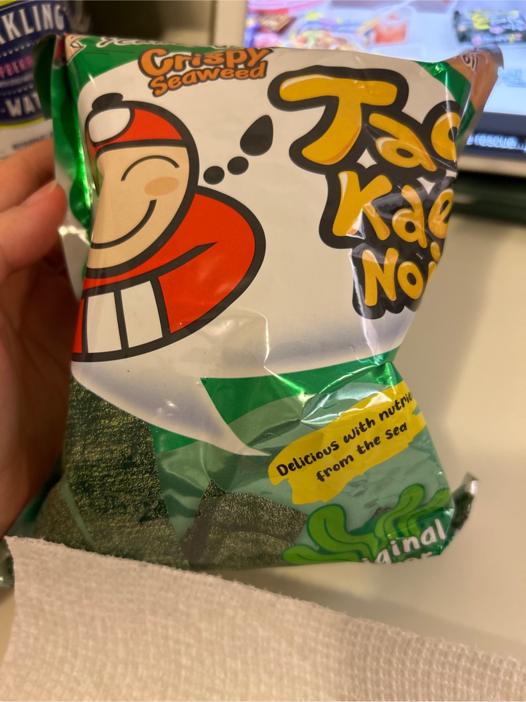Xiao lao ban のりスナック 原味 - Weee!