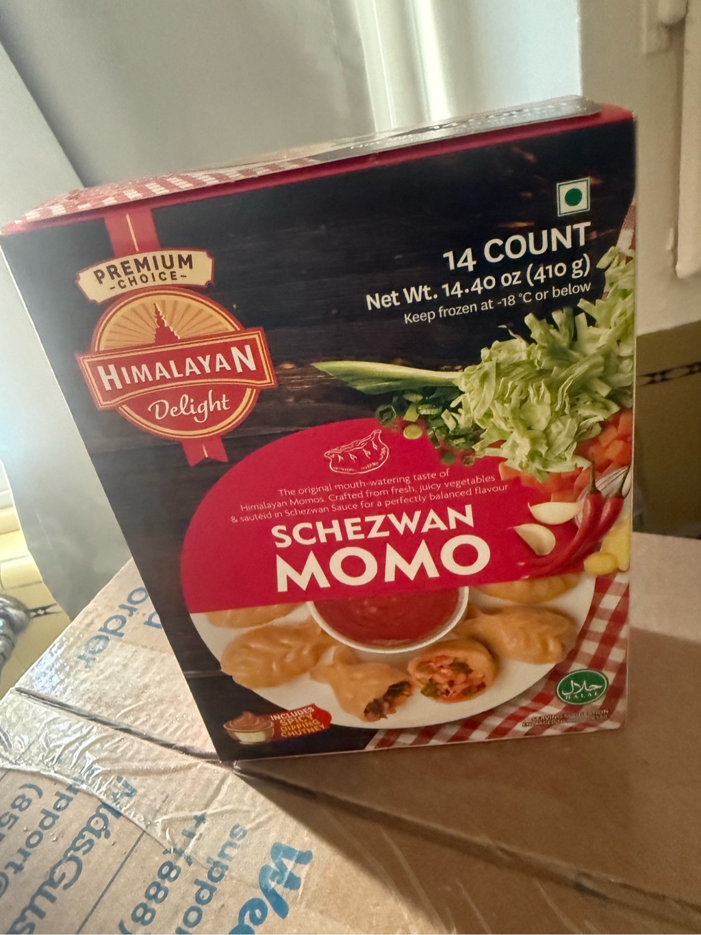 Get Himalayan Delight Schezwan Momo 14.4 oz Delivered | Weee