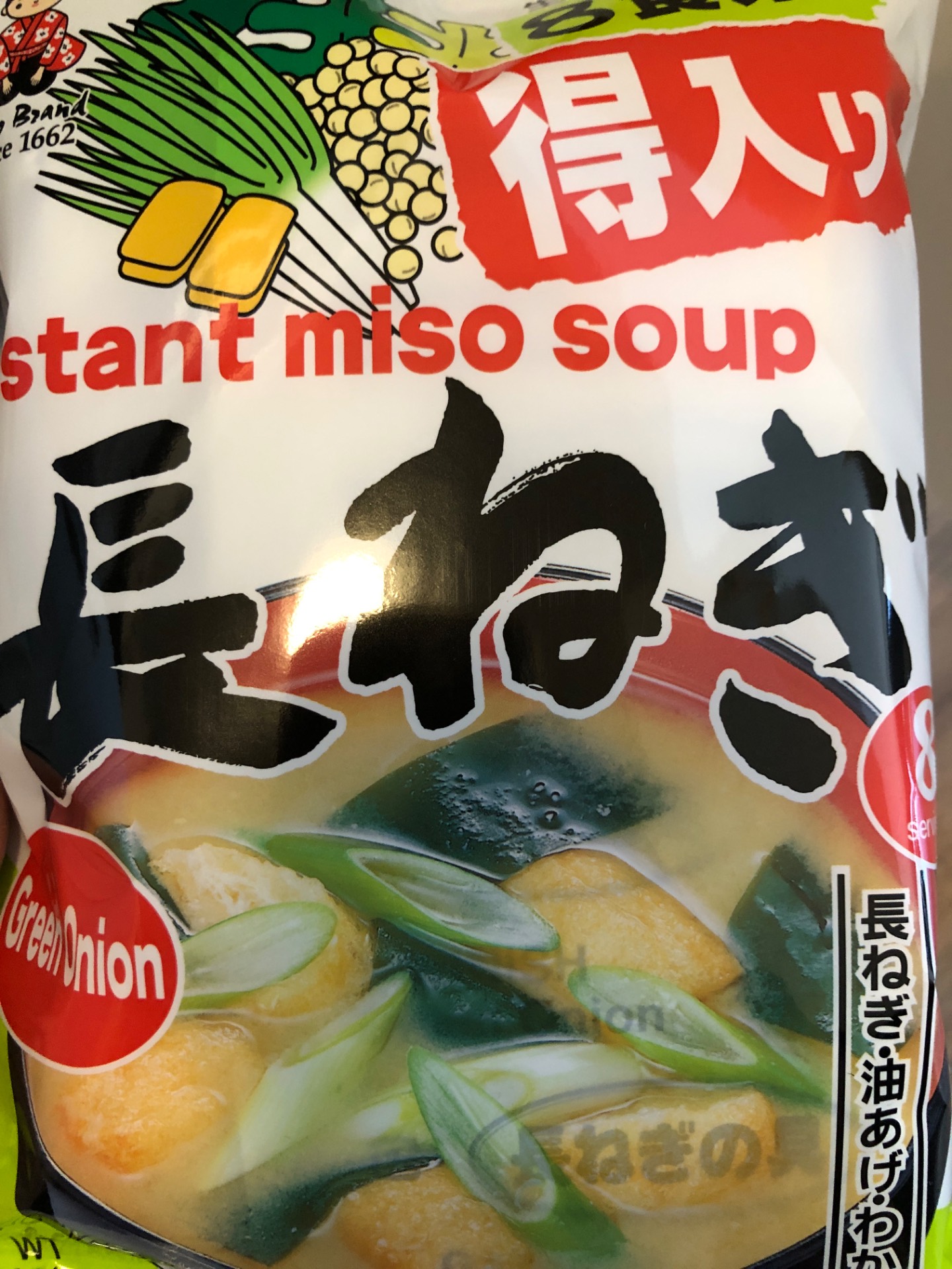 神州一味噌 インスタントみそ汁（長ねぎ・8食入り） 6.21 オンス - Weee!