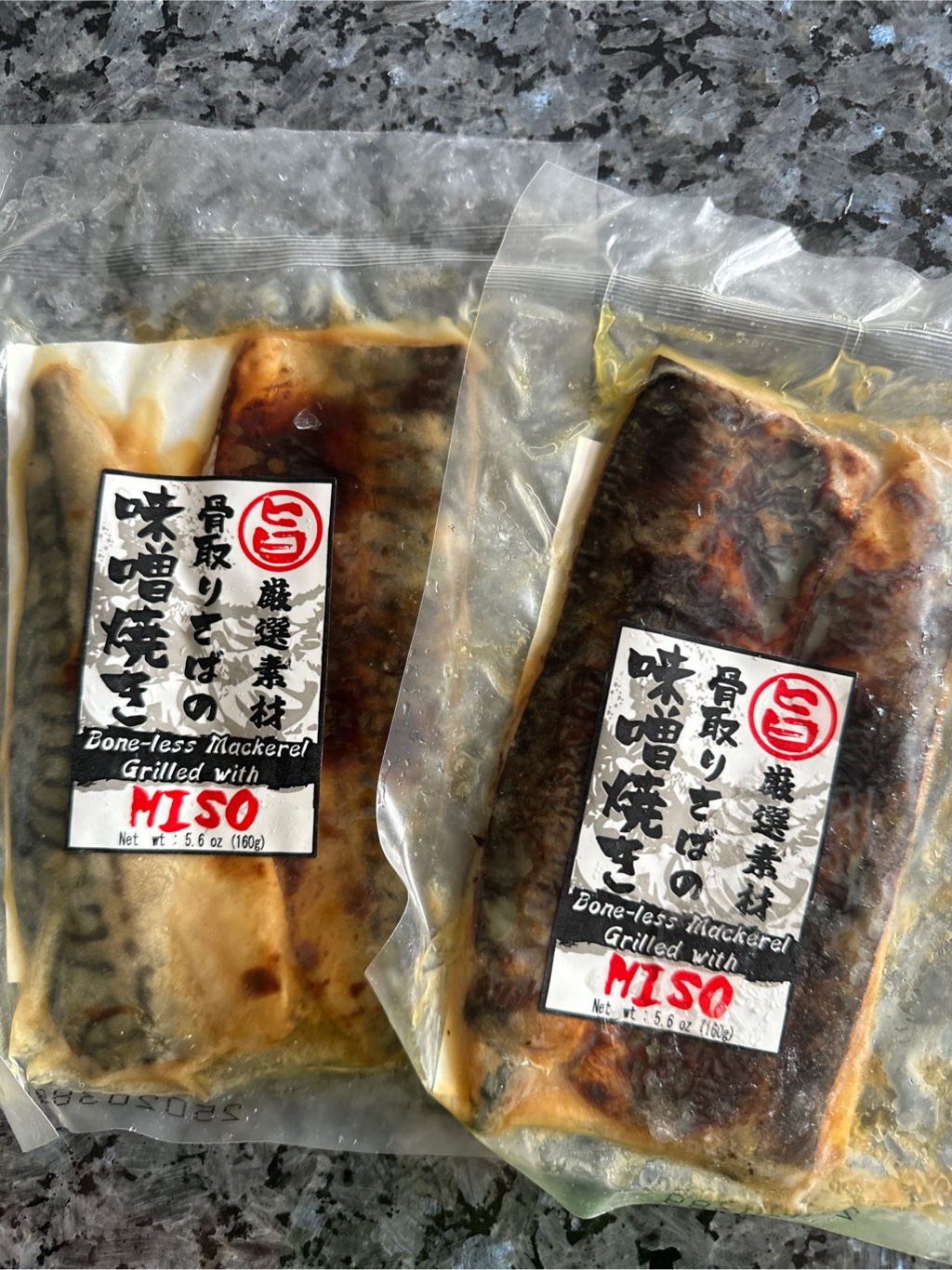 骨取り さばの味噌焼き 2枚入り 冷凍 160g 5.6 オンス - Weee!