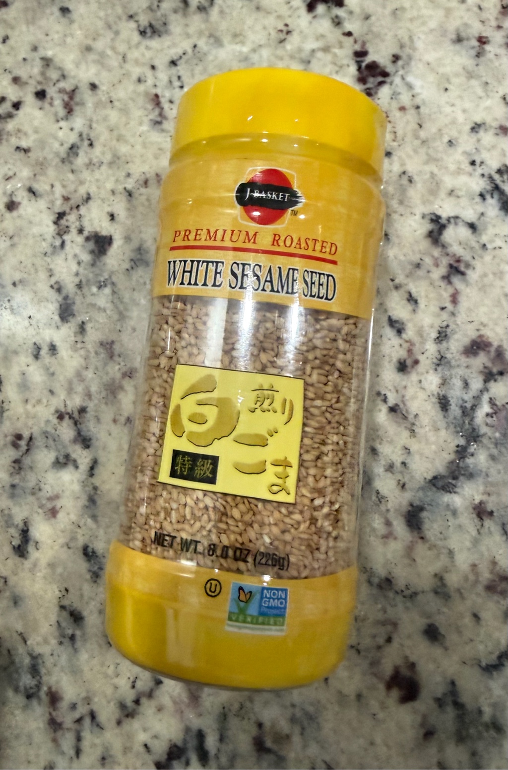 J-Basket 特級煎り 白 ごま 226 グラム - Weee!