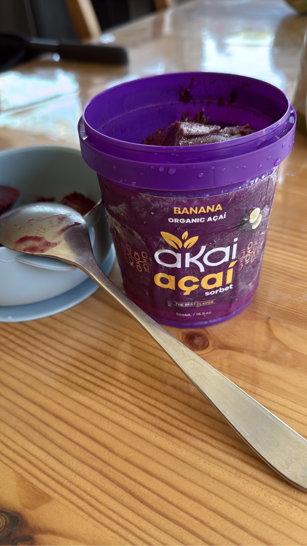 Get Akai Açaí Sorbet with Banana 500 ml Delivered | MásGusto