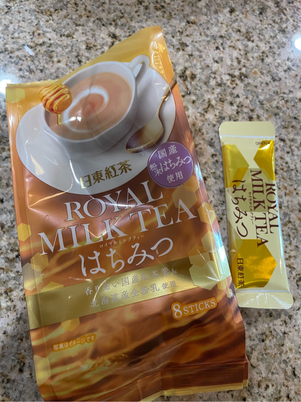 日東紅茶 ロイヤルミルクティー はちみつ スティック 8本入り 1 各 - Weee!