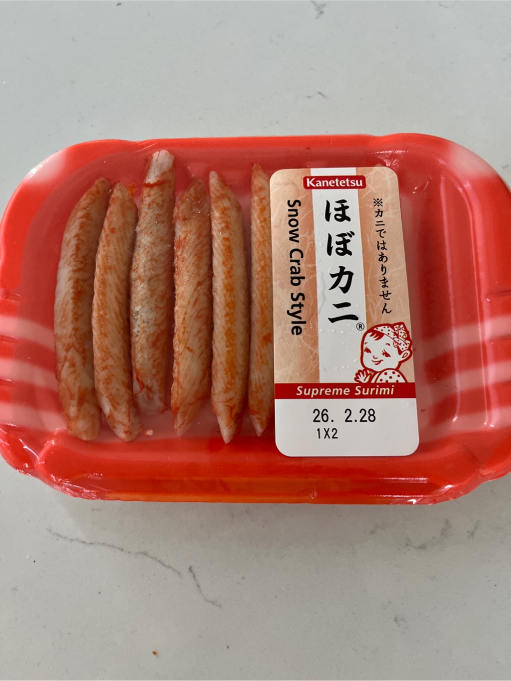カニかま Kanetetsu ほぼカニ - Weee!