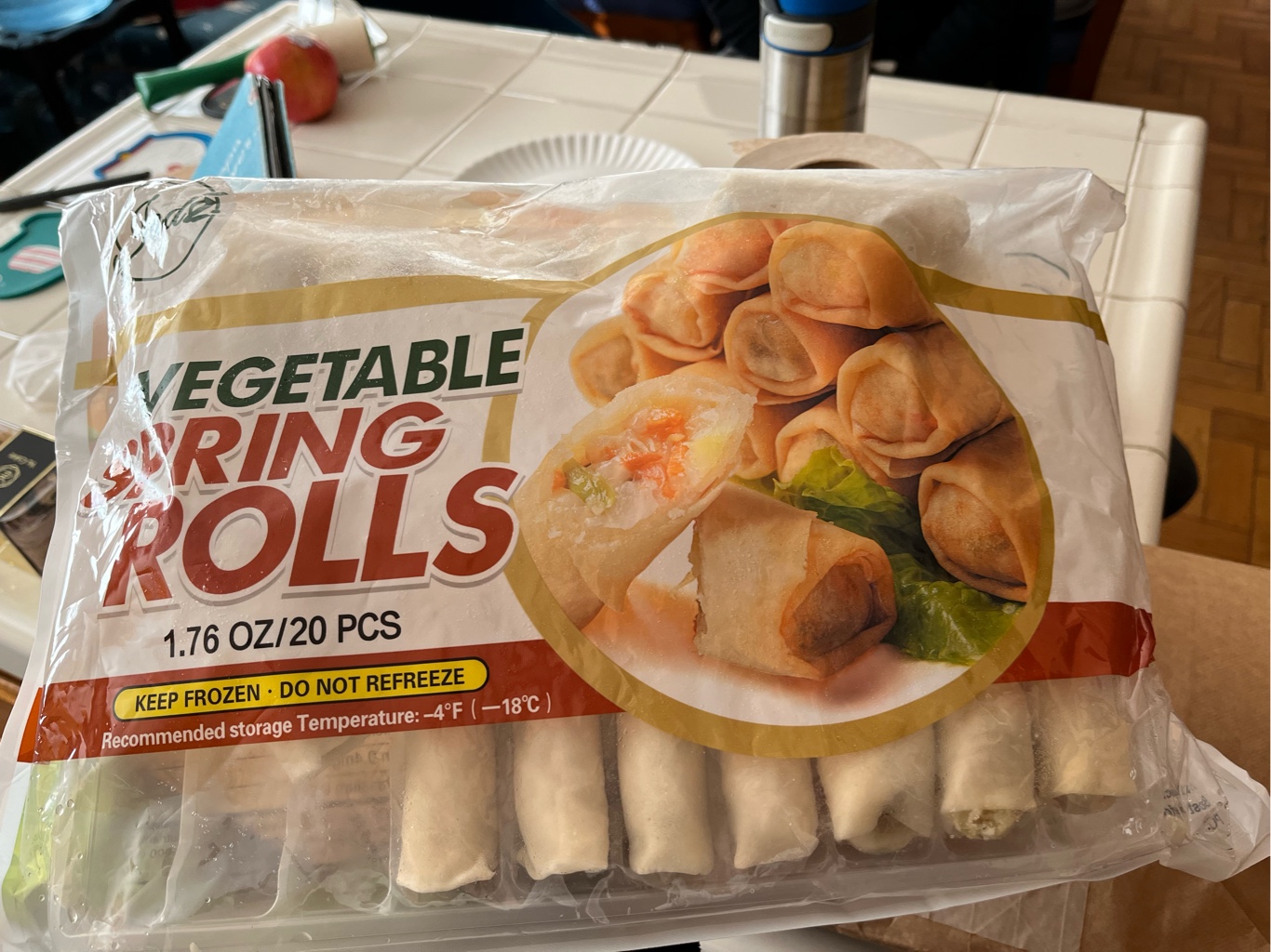 Get Vegetable Spring Rolls 20PC Frozen Delivered | Weee! Asian Market