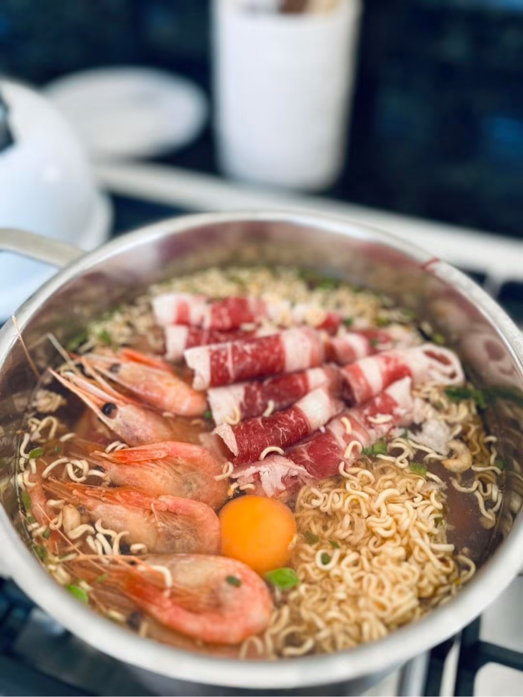 Get Mama Cup Instant Noodles, Shrimp Tom Yum Flavor 2.47 oz*6 pack
