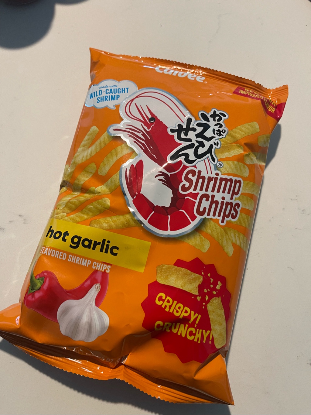 カルビー かっぱえびせん ガーリック味 - Weee!