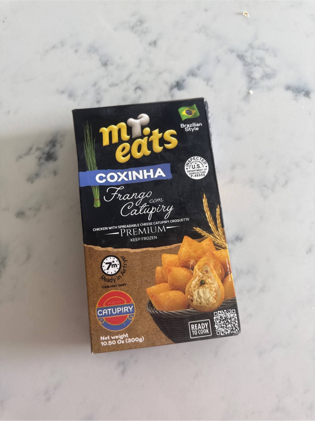 Get Mr. Eats Chicken with Spreadable Cheese Catupiry Croquette