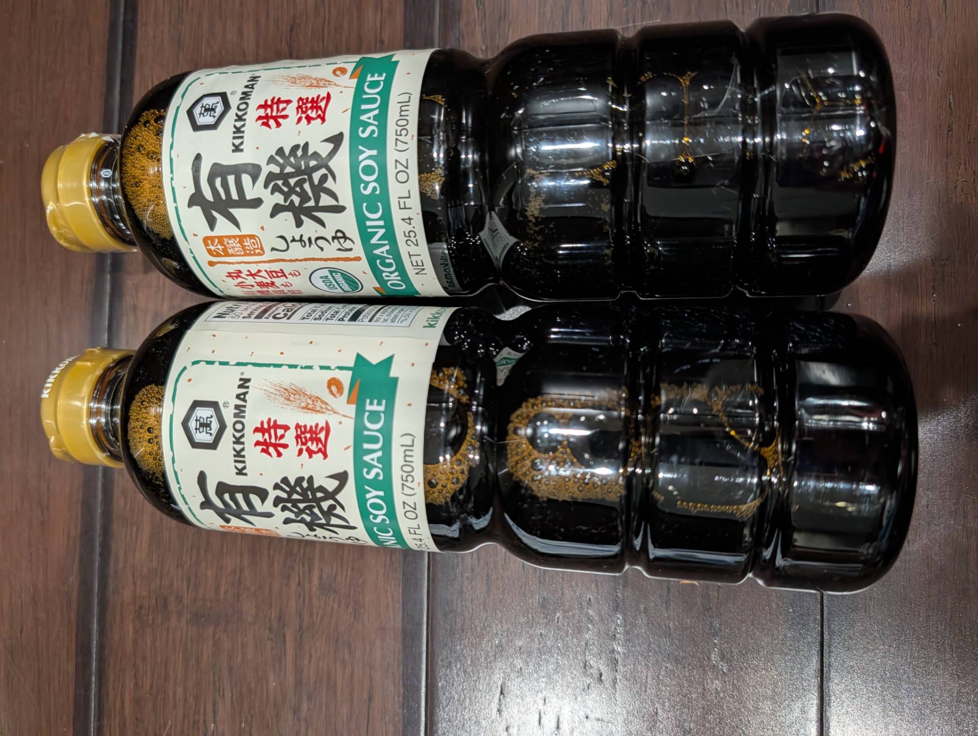 キッコーマン オーガニック 醤油 750 ml(ミリリットル) - Weee!